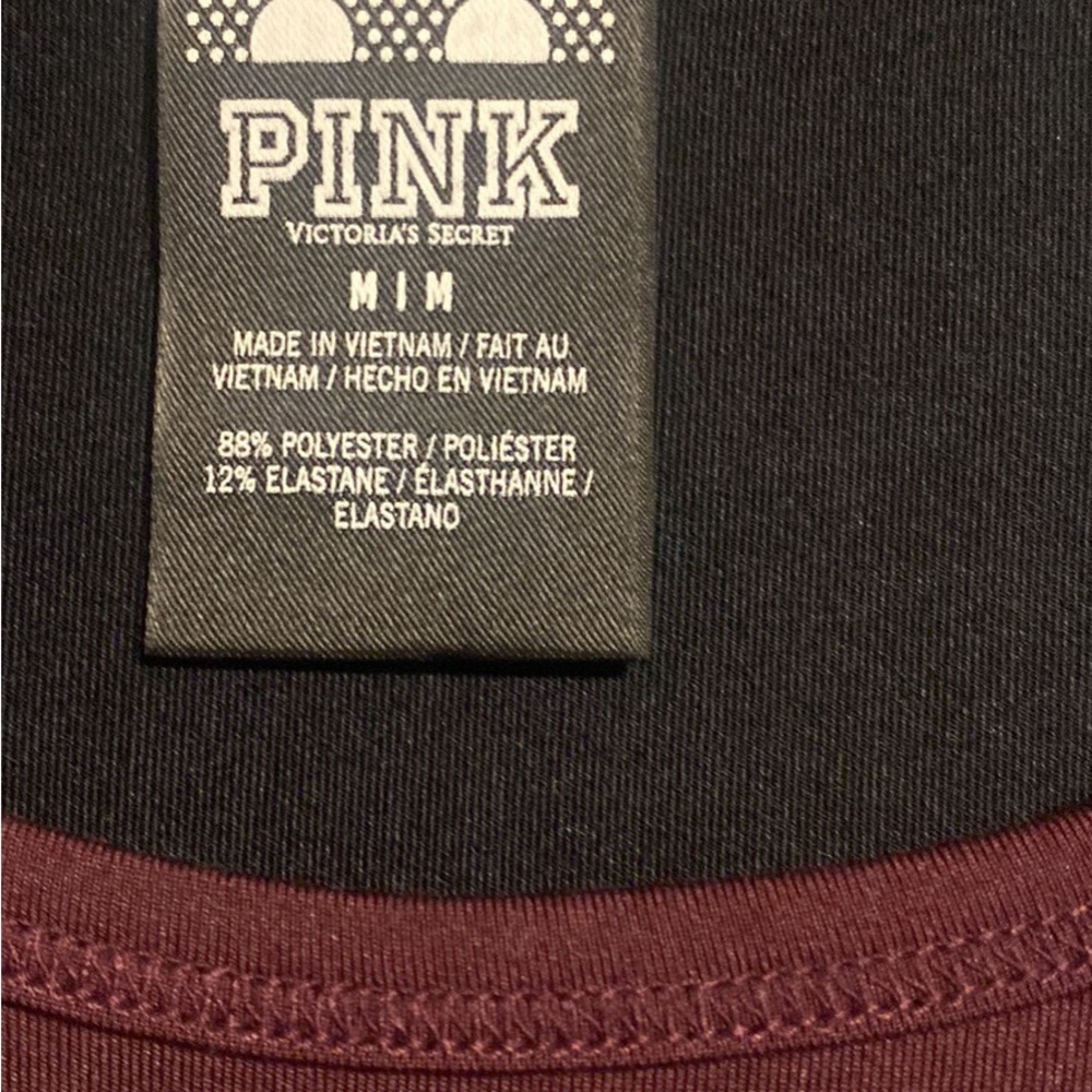 Women’s pink medium long sleeve top